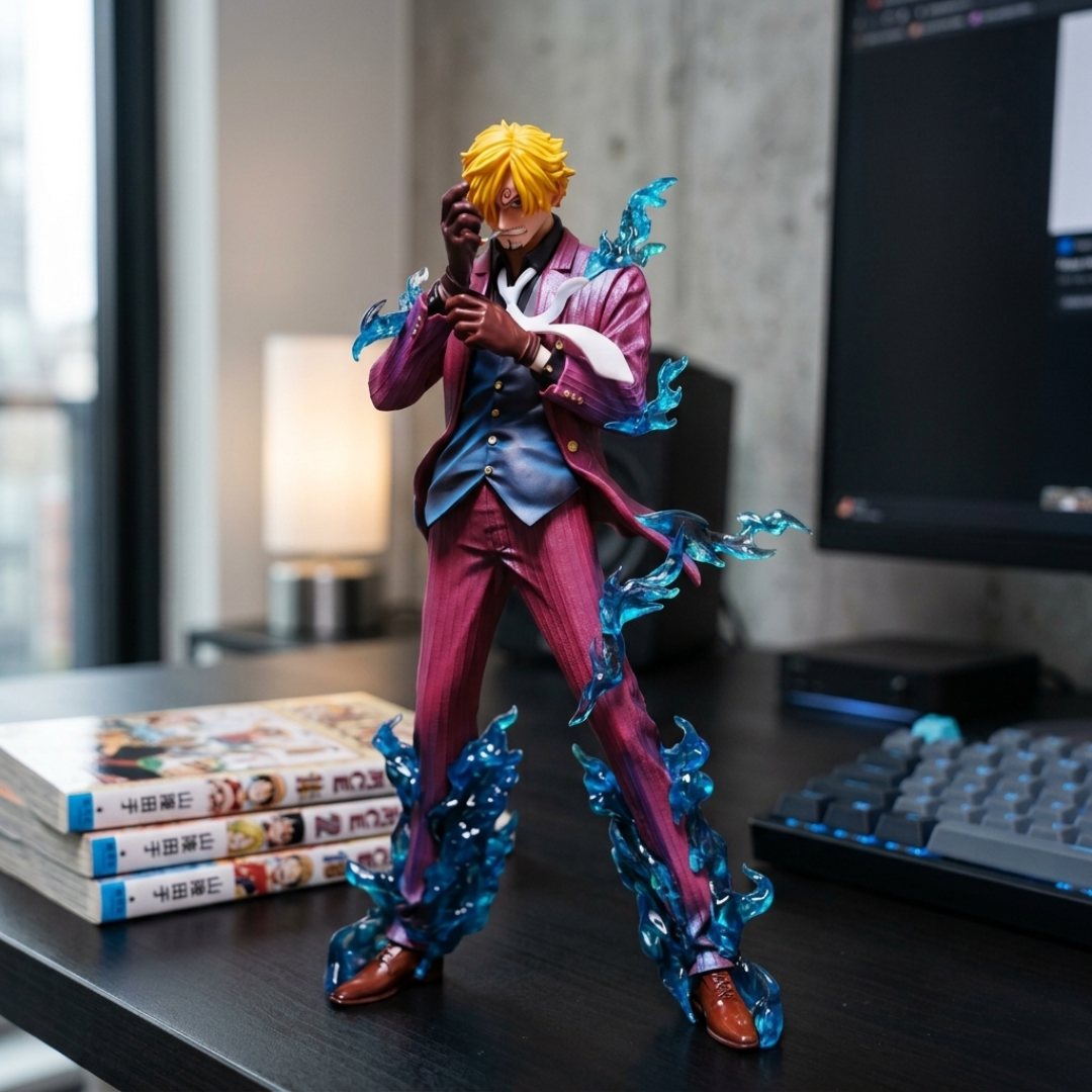 One Piece Sanji Diable Jambe Action Figure Anime Figure - The Eezee Shop