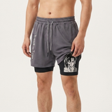 Eren Yeager Performance Gym Shorts Attack on Titan