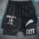 Attack on Titan Anime Merchandise – Premium Fan Collectible performance shorts - The Eezee Shop