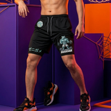 Pokémon Japanese Anime Bulbasaur Peripheral Double Shorts Performance shorts - The Eezee Shop
