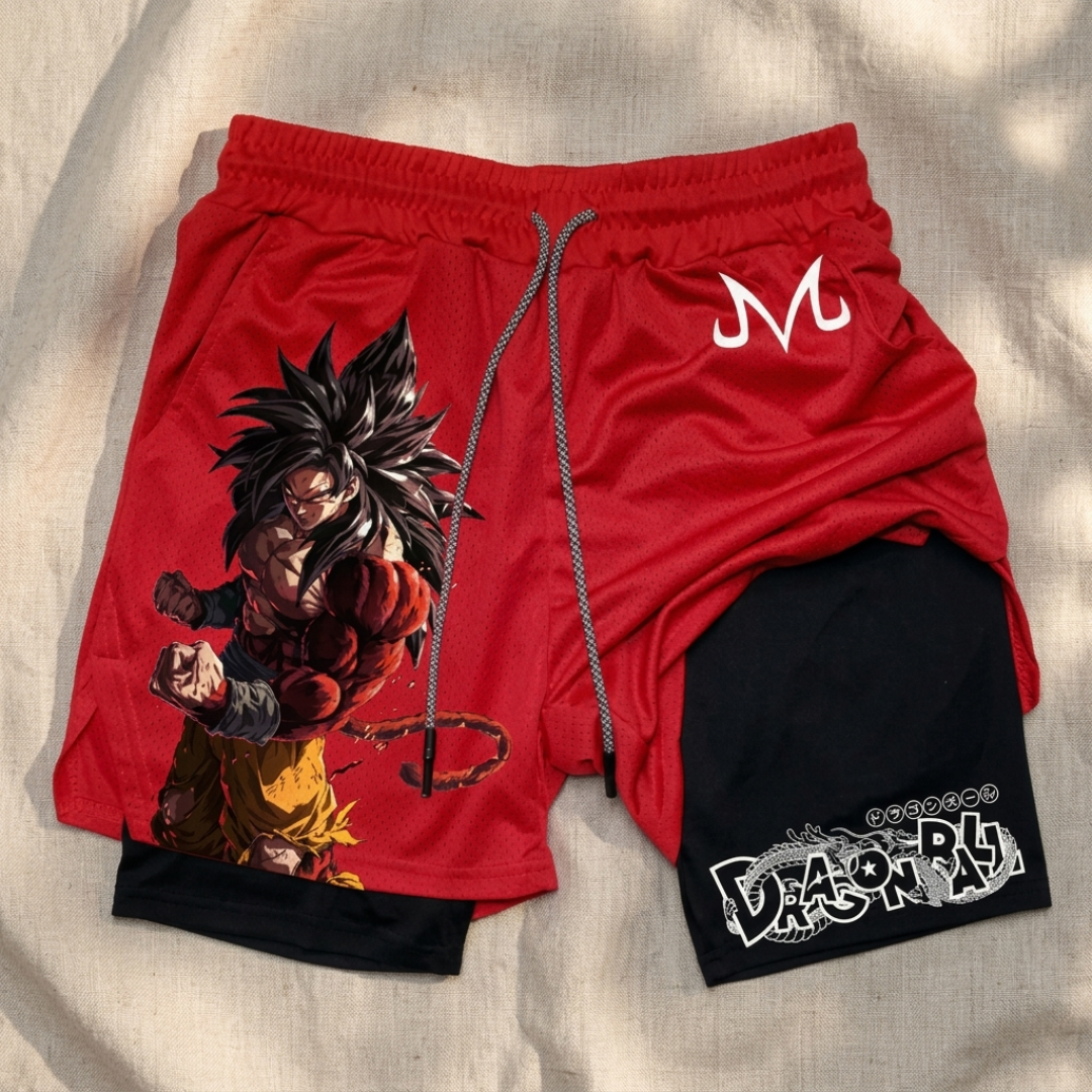 Dragon Ball Super Licensed Shorts japanese Anime Pants performance shorts - The Eezee Shop