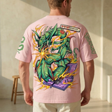 Pokémon Anime Pikachu Double sided Printed T-shirt Anime Tshirts - The Eezee Shop