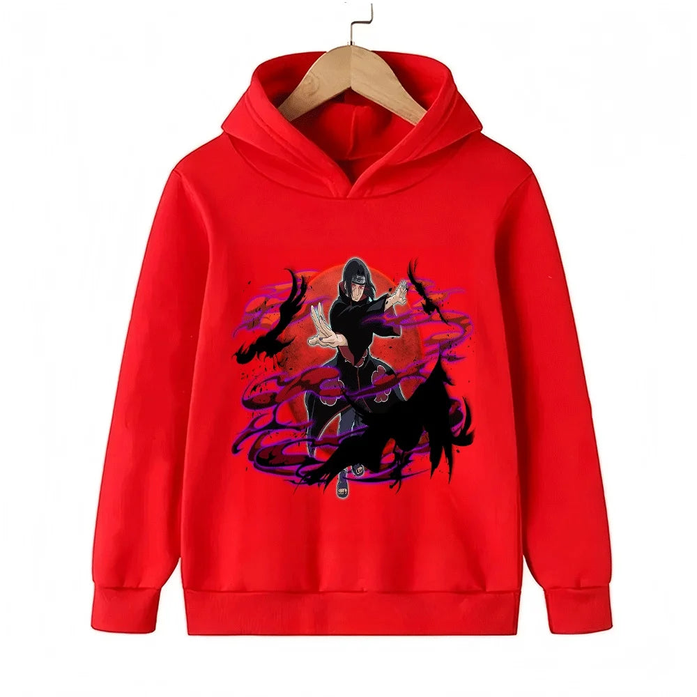 Naruto Itachi Uchiha Kids Hoodie Hoodies Series - The Eezee Shop