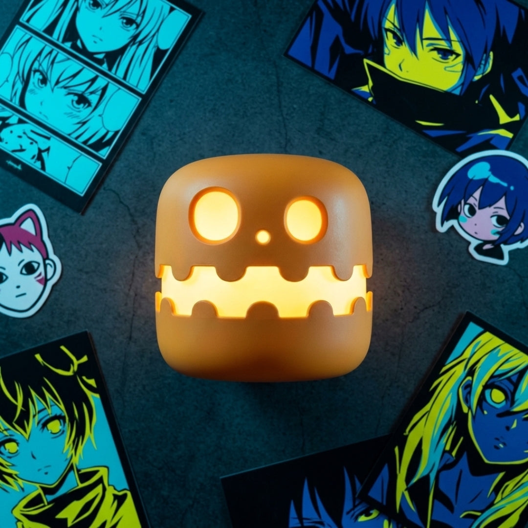 Halloween Pumpkin Night Light USB LED Timed Atmosphere Lamp Lamp - The Eezee Shop