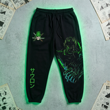 ONE PIECE Men's Pants Trousers Sweatpants Roronoa Zoro Joggers - The Eezee Shop