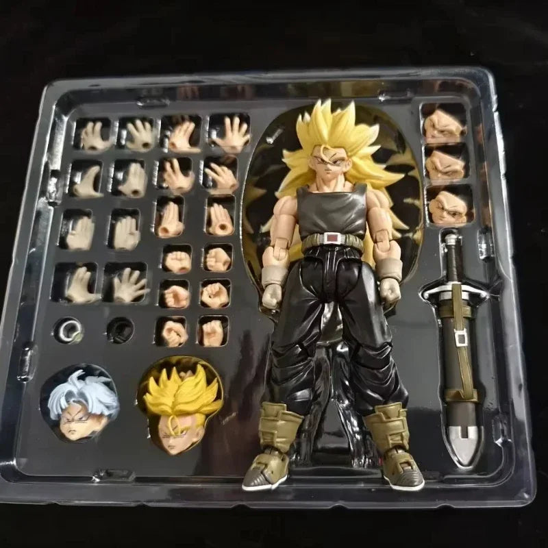 Super Saiyan 3 Trunks Articulated Figure | Dragon Ball Collectible Figures - The Eezee Shop