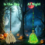 Self-Jumping Glowing Witch Broom | Halloween Party Decoration Halloween Decorations - The Eezee Shop