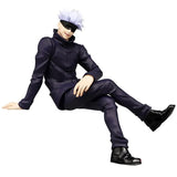 Gojo & Itadori Noodle Stopper Figure | 11cm Seated Statue Collectible Figures - The Eezee Shop