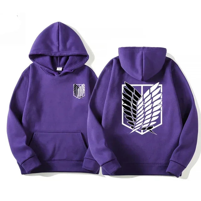 Attack on Titan Pullover Hoodie | Spring & Autumn Sweatshirt Hoodies & Sweatshirts - The Eezee Shop