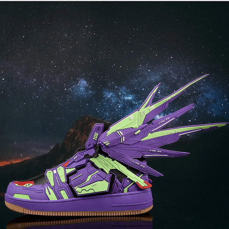 Anime Style Basketball Shoes | Kids & Adult High-Top Sneakers Sneakers - The Eezee Shop