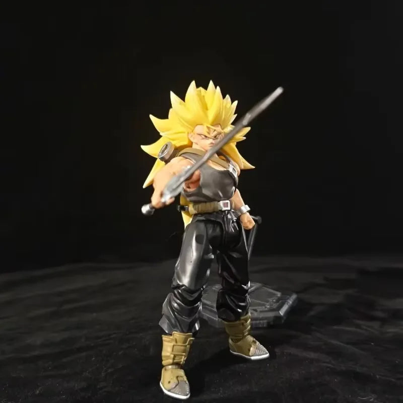 Super Saiyan 3 Trunks Articulated Figure | Dragon Ball Collectible Figures - The Eezee Shop