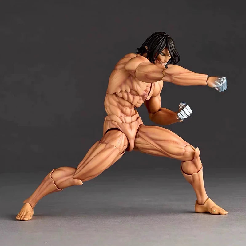 Kaiyodo Armored Titan Figures Revoltech AMAZING YAMAGUCHI Attack on Other - The Eezee Shop