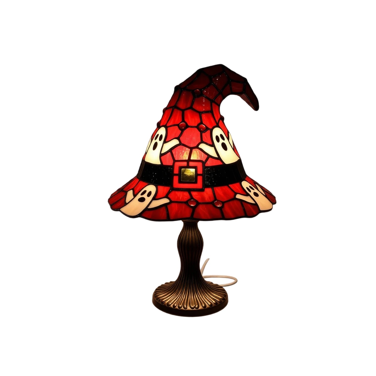 Resin Witch Hat Night Light | USB Gothic Desk Lamp Lamps & Night Lights - The Eezee Shop