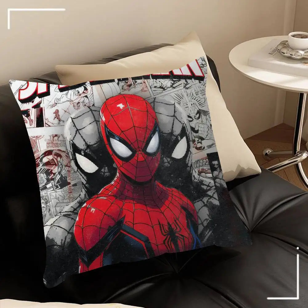 Spider-Man Cushion Cover | Classic Superhero Throw Pillow Case Throw Pillows - The Eezee Shop