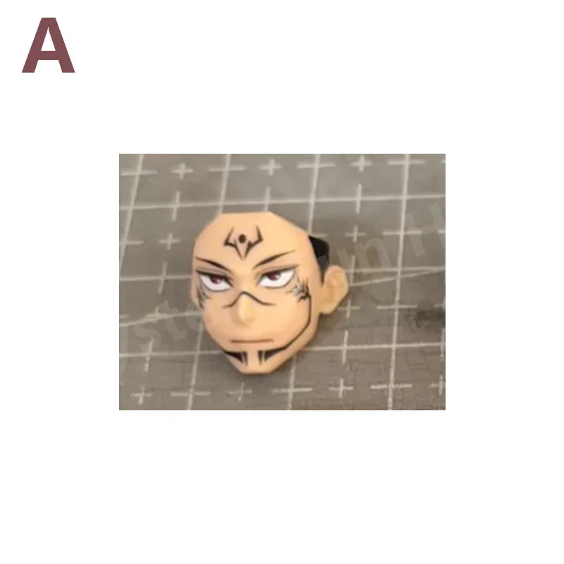 Yuji Itadori Articulated Figure | Sukuna Head & Black Outfit Collectible Figures - The Eezee Shop