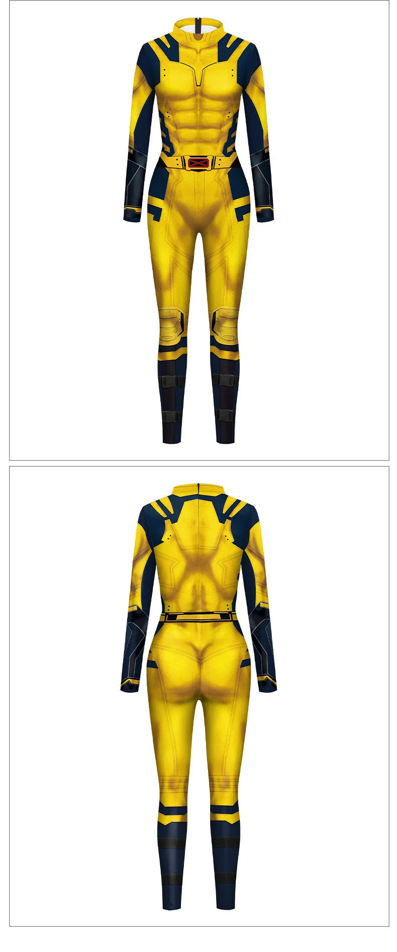 Deadpool & Wolverine Zentai Costume | Men's Superhero Jumpsuit Cosplay Costumes - The Eezee Shop