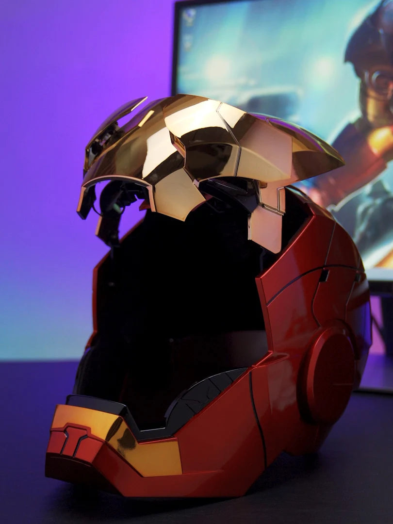 Iron Man Electric Helmet | 1:1 Auto Open & Close Wearable Mask Cosplay Masks & Helmets - The Eezee Shop