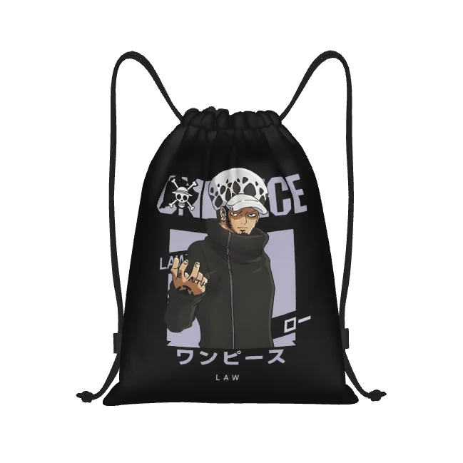 One Piece Drawstring Bag | Waterproof Luffy & Zoro Gym Sack Bags - The Eezee Shop