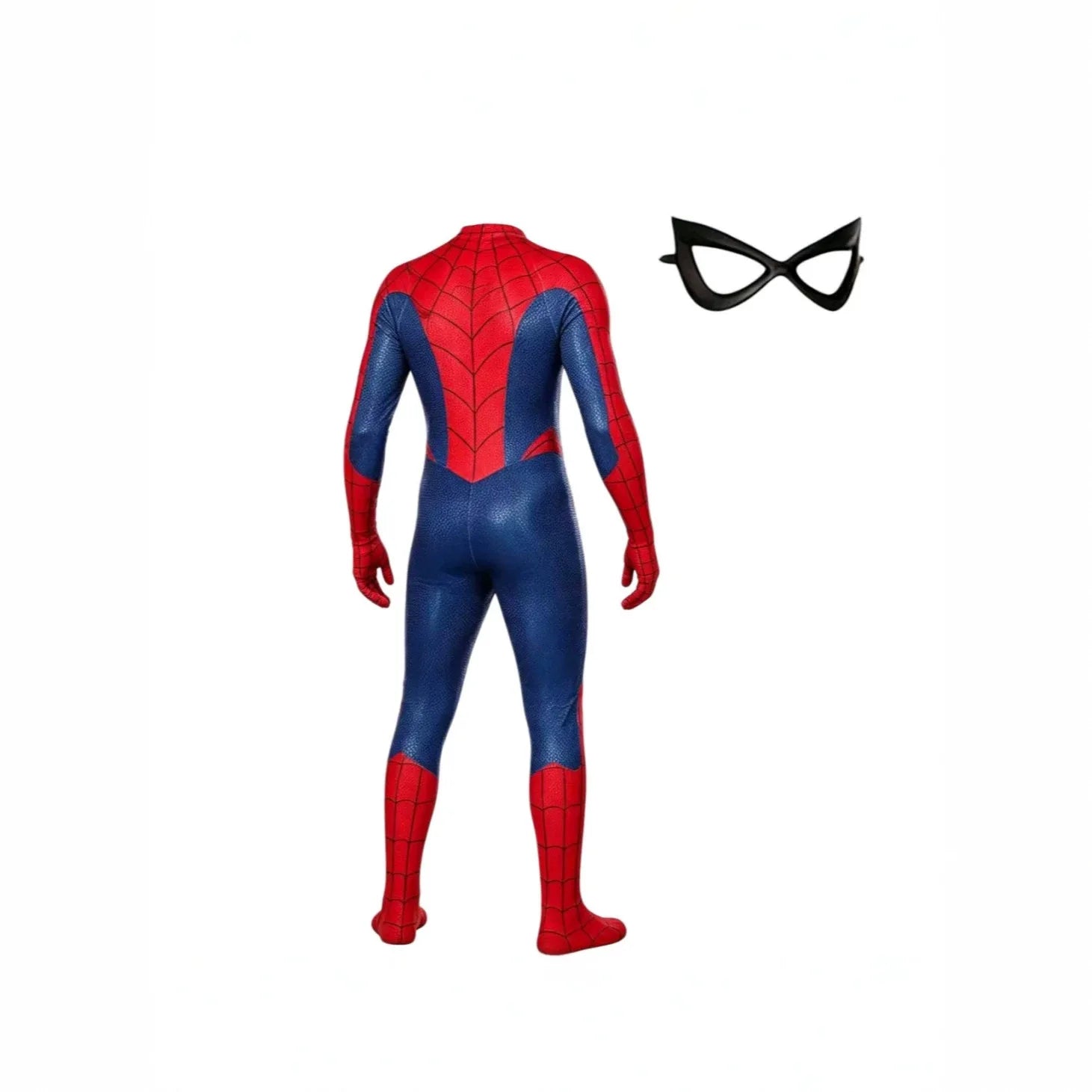Spider-Man Cosplay Bodysuit | Red & Blue Zentai Suit with Mask Cosplay Costumes - The Eezee Shop