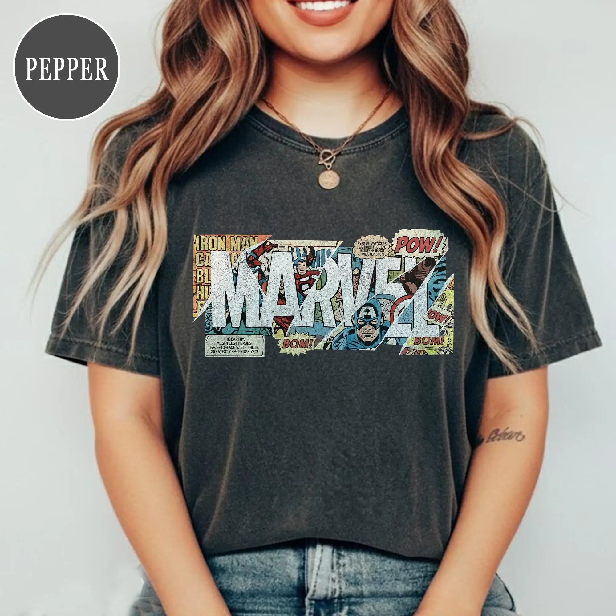Avengers Summer Graphic Tee | Breathable Cotton Unisex Shirt Graphic Tees - The Eezee Shop
