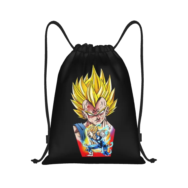 Dragon Ball Drawstring Bag | Waterproof Goku & Vegeta Gym Sack Bags - The Eezee Shop