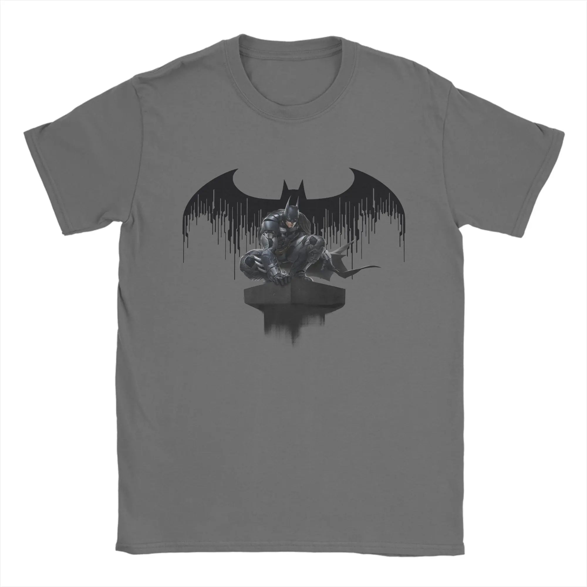 Bat Hero Cotton T-Shirt | Men's Aesthetic Graphic Tee Graphic Tees - The Eezee Shop