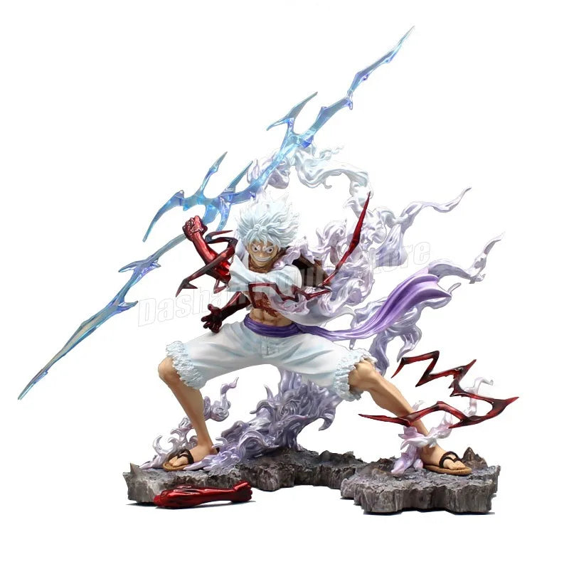 Gear 5 Nika Luffy Light-Up Figure | One Piece GK Statue Collectible Figures - The Eezee Shop