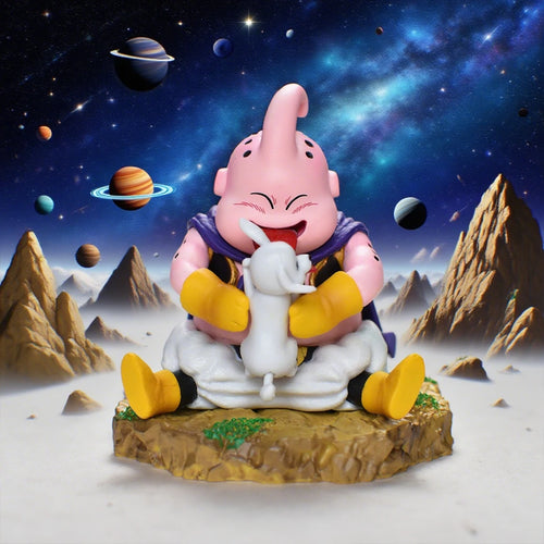 Dragon Ball Z Majin Buu Q Version Figure 8cm PVC Statue Anime Figure - The Eezee Shop