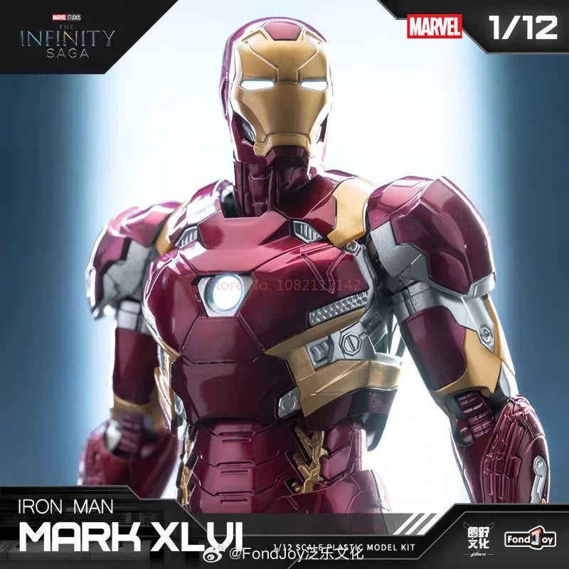 Iron Man MK45 Model Kit | 1/12 Infinity Saga Poseable Figure Collectible Figures - The Eezee Shop
