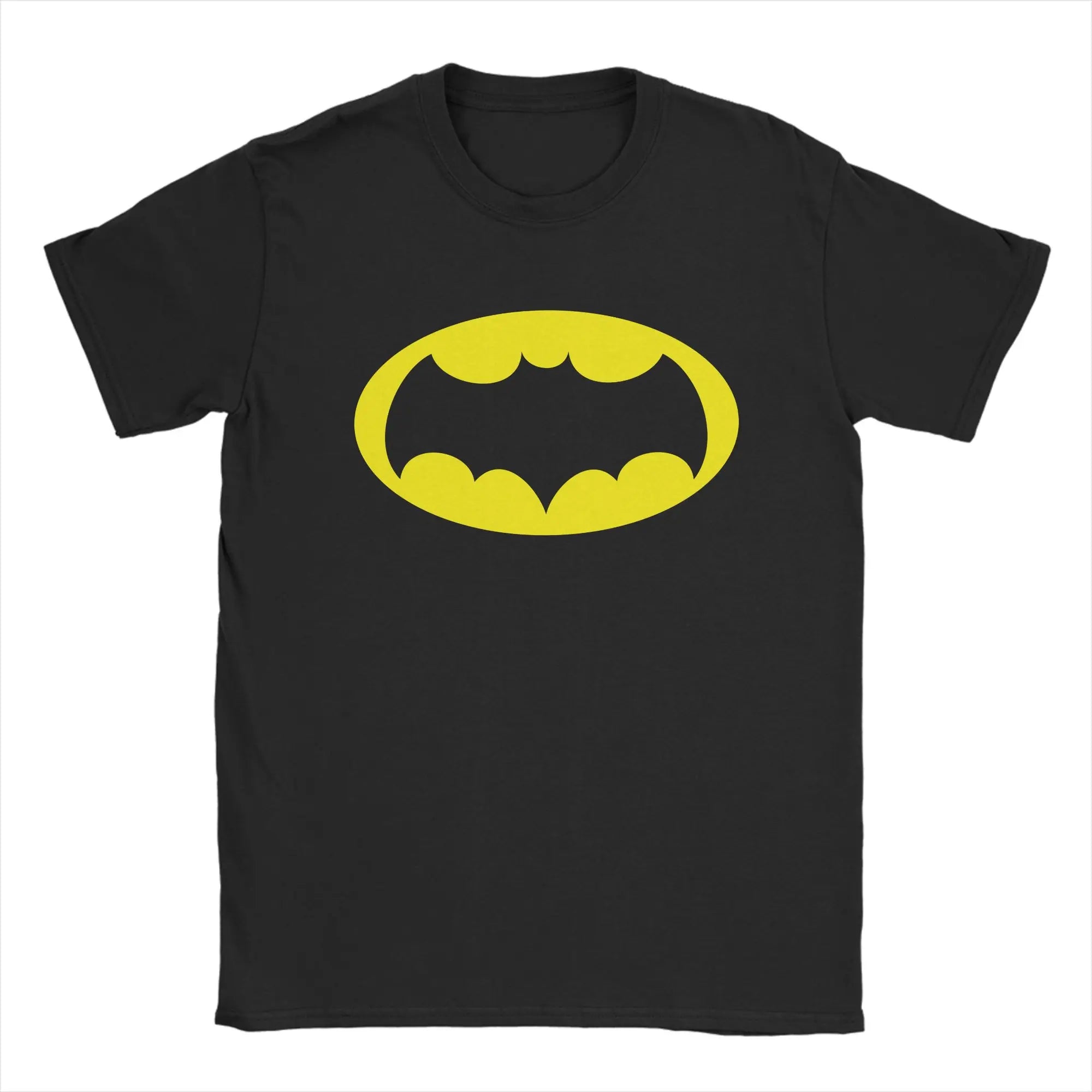 Bat Hero Cotton T-Shirt | Men's Aesthetic Graphic Tee Graphic Tees - The Eezee Shop