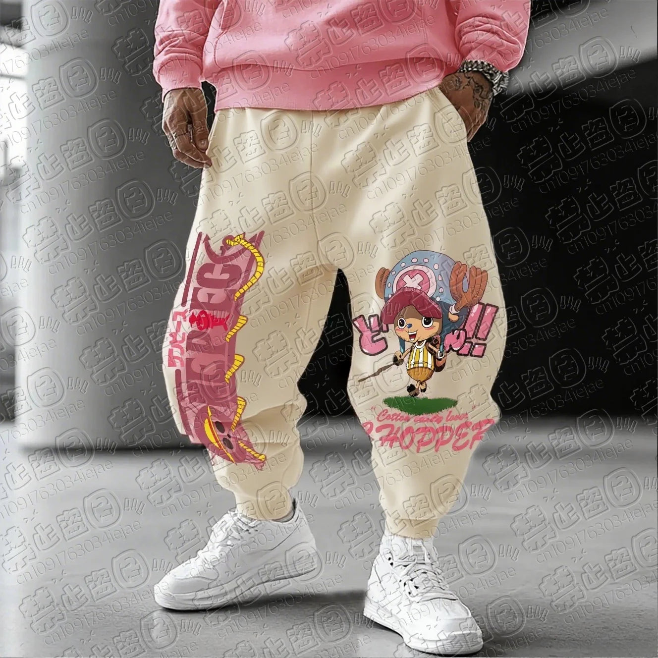 Tony Tony Chopper Jogger Pants | One Piece Casual Sweatpants Joggers & Pants - The Eezee Shop