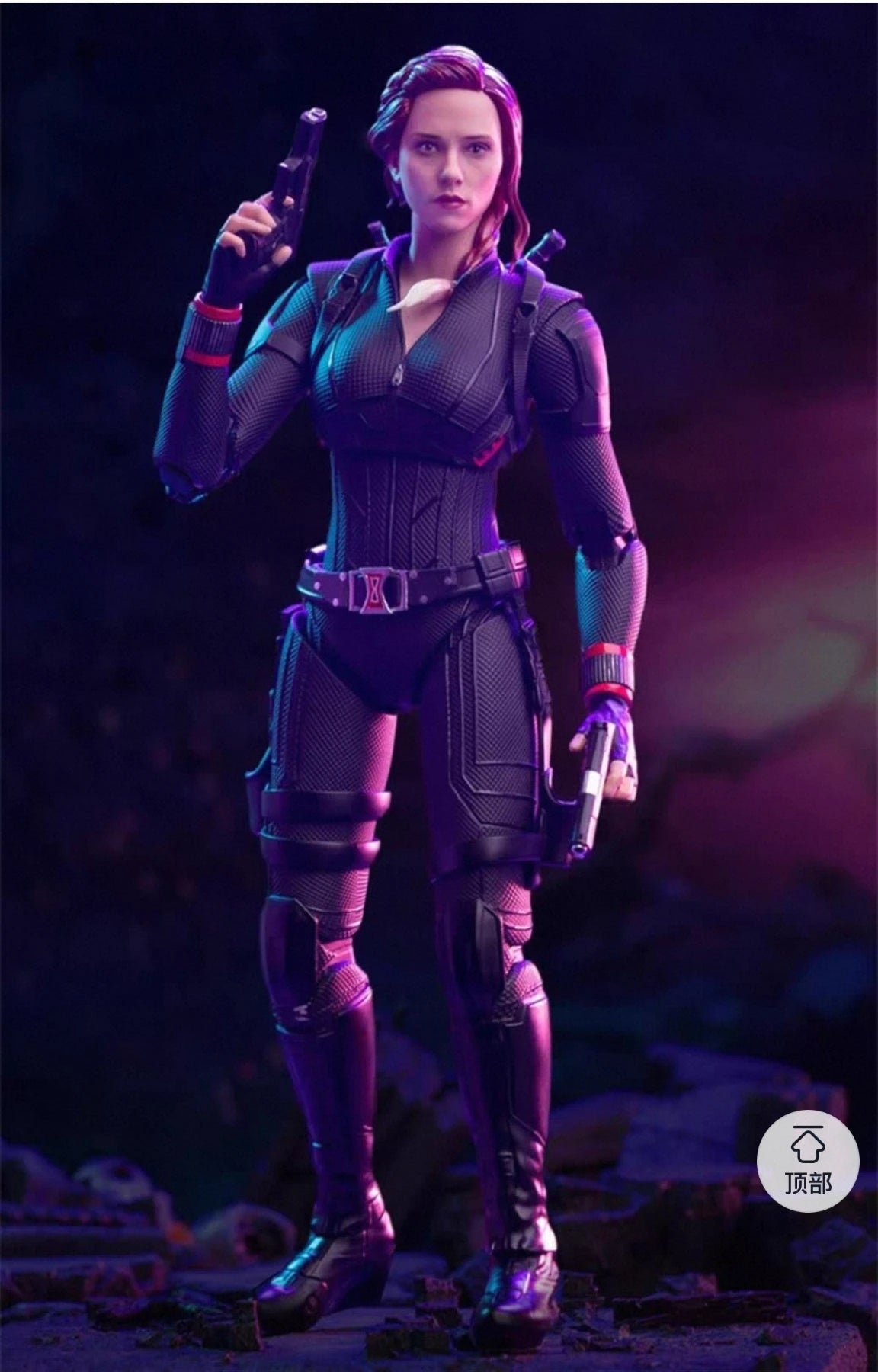 Black Widow Luminous Action Figure | Glow Version Collectible Collectible Figures - The Eezee Shop