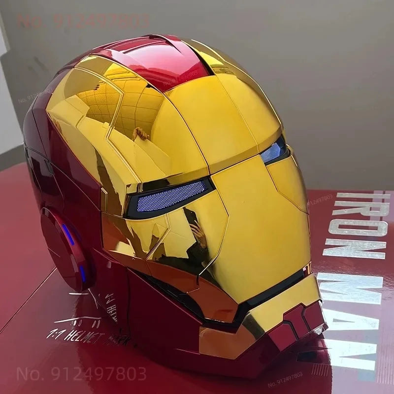 Iron Man Mk5 Wearable Helmet | 1:1 Voice-Activated Electric Mask Cosplay Masks & Helmets - The Eezee Shop