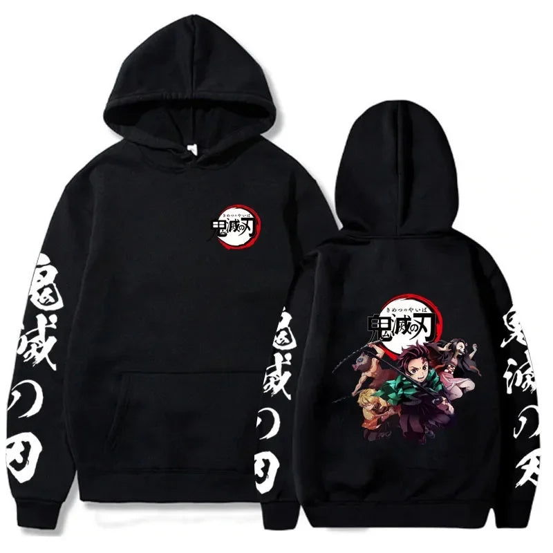 Nezuko Plus Size Hoodie | Women's Demon Slayer Sweatshirt Hoodies & Sweatshirts - The Eezee Shop