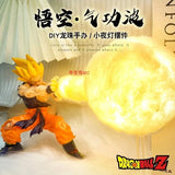 Goku Kamehameha LED Lamp | Rechargeable USB-C Night Light Lamps & Night Lights - The Eezee Shop