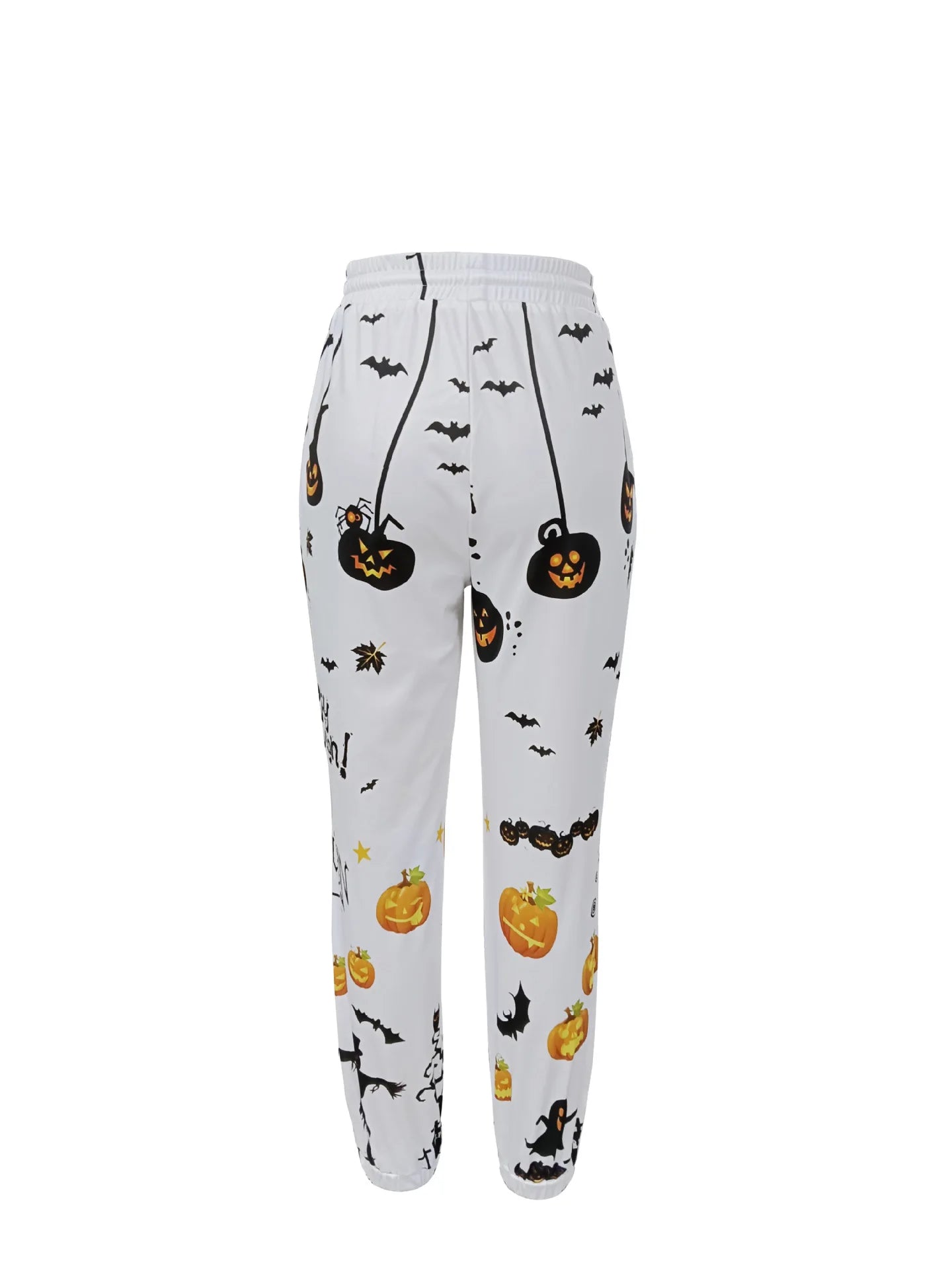 Women's Halloween Print Sweatpants | Loose Wide-Leg Pants Joggers & Pants - The Eezee Shop