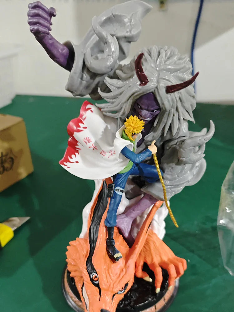 Naruto Shippuden Minato Namikaze PVC Action FigureYellow Flash Collectible Statue Anime Figure - The Eezee Shop