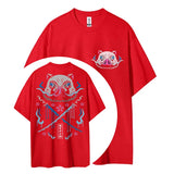 Demon Slayer Men's and women Unisex Round Neck Anime T-Shirt Anime Tshirts - The Eezee Shop