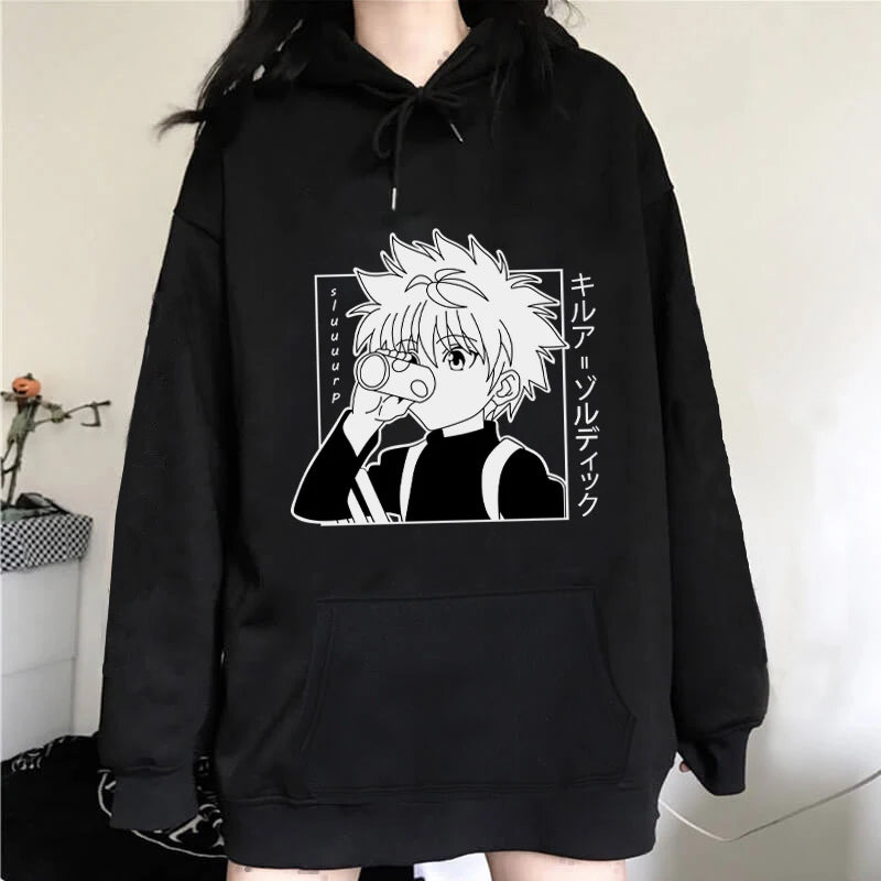 Kurapika Hoodie | Hunter x Hunter Fleece Manga Sweatshirt Hoodies & Sweatshirts - The Eezee Shop