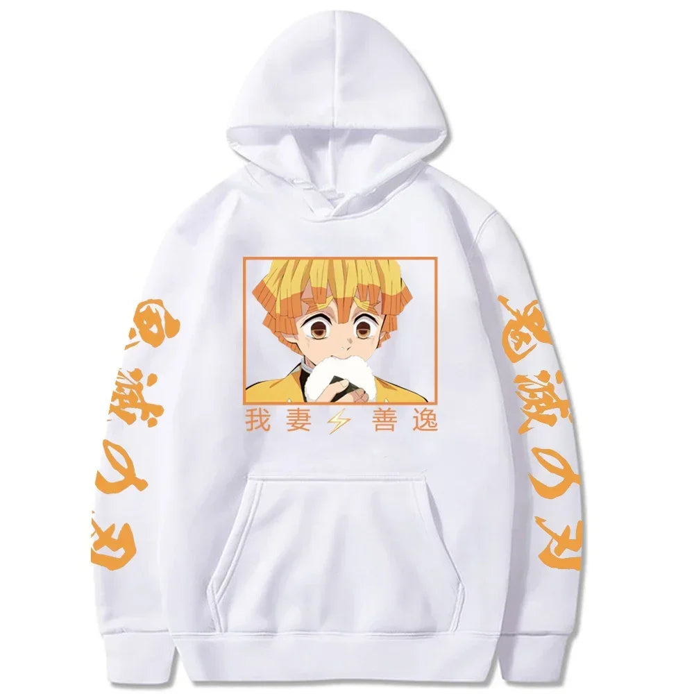Demon Slayer Graphic Hoodie | Unisex Sports Sweatshirt Hoodies & Sweatshirts - The Eezee Shop