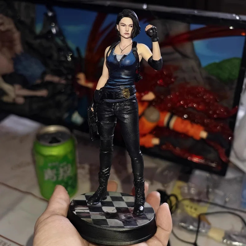Jill Valentine & Leon Kennedy Figures | Resident Evil Statue Collectible Figures - The Eezee Shop