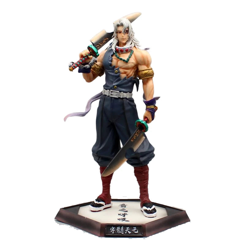 Kokushibo 32cm GK Statue | Demon Slayer Upper Moon Figure Collectible Figures - The Eezee Shop