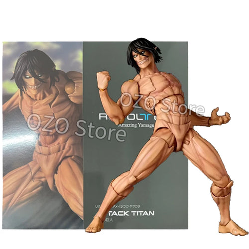 Kaiyodo Armored Titan Figures Revoltech AMAZING YAMAGUCHI Attack on Other - The Eezee Shop
