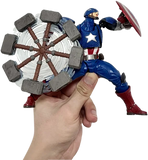 Captain America Poseable Figure | Steve Rogers Collectible Collectible Figures - The Eezee Shop