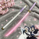 Byakuya Kuchiki LED Katana | 40" Bleach Wooden Cosplay Sword Cosplay Props - The Eezee Shop
