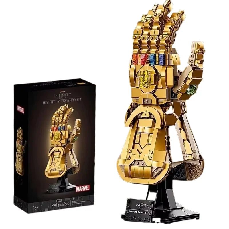Infinity Gauntlet & Venom DIY Model Kit | Marvel Puzzle Build Building Block Sets - The Eezee Shop