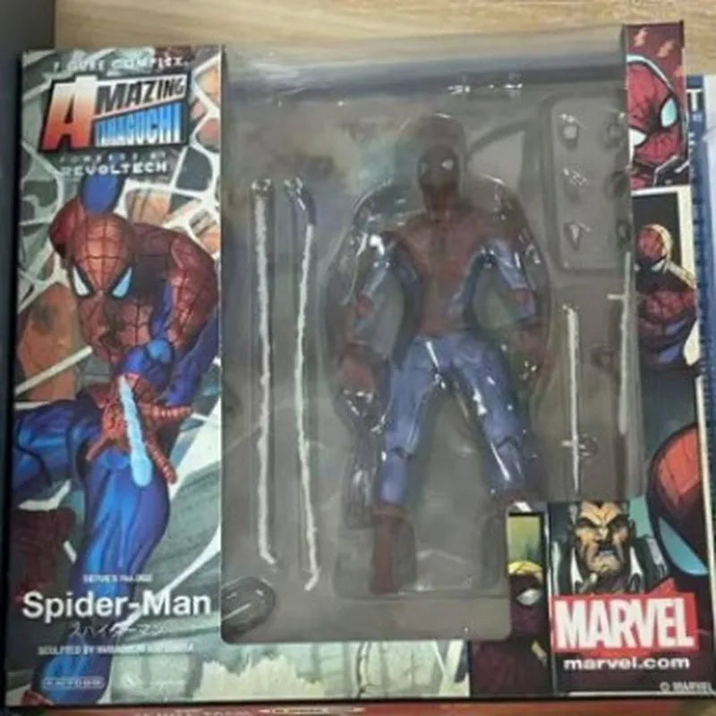 Articulated Spider Man Figure No. 002 | Boxed Collector's Model Collectible Figures - The Eezee Shop