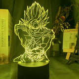 Dragon Ball Z 3D Figure Lamp | Goku, Vegeta, Gohan & Broly Lamps & Night Lights - The Eezee Shop