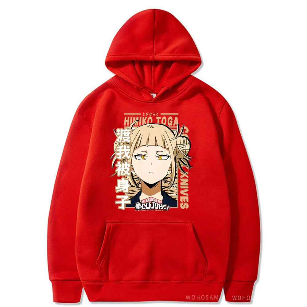 Himiko Toga Women's Hoodie | My Hero Academia Kawaii Pullover Hoodies & Sweatshirts - The Eezee Shop