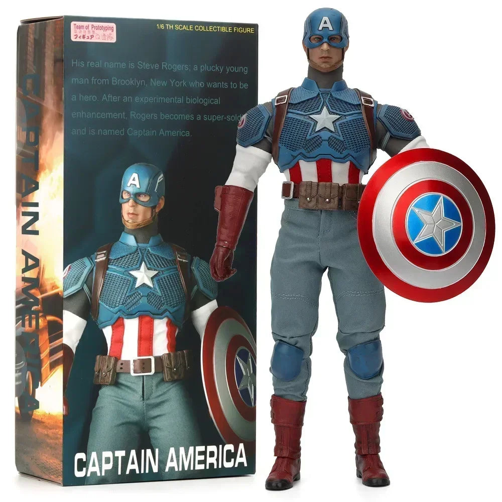 Avengers 1:6 Desktop Figure | Groot, Black Widow, Thor & Cap Collectible Figures - The Eezee Shop